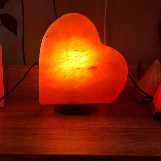 Heart Shape Salt Lamp