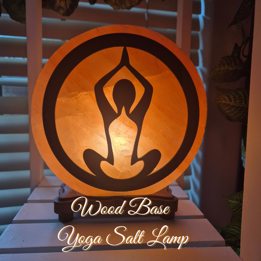 Yoga Salt Lamp